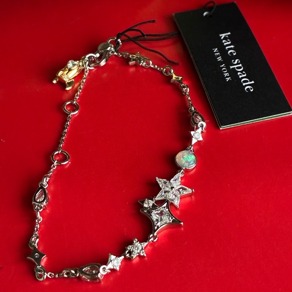 kate spade Jewelry - Kate Spade Gold and Silver Star Bracelet